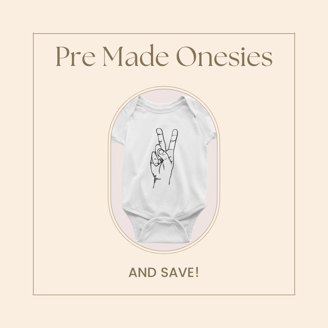 Pre Made Onesie (multiple options) - andoveco