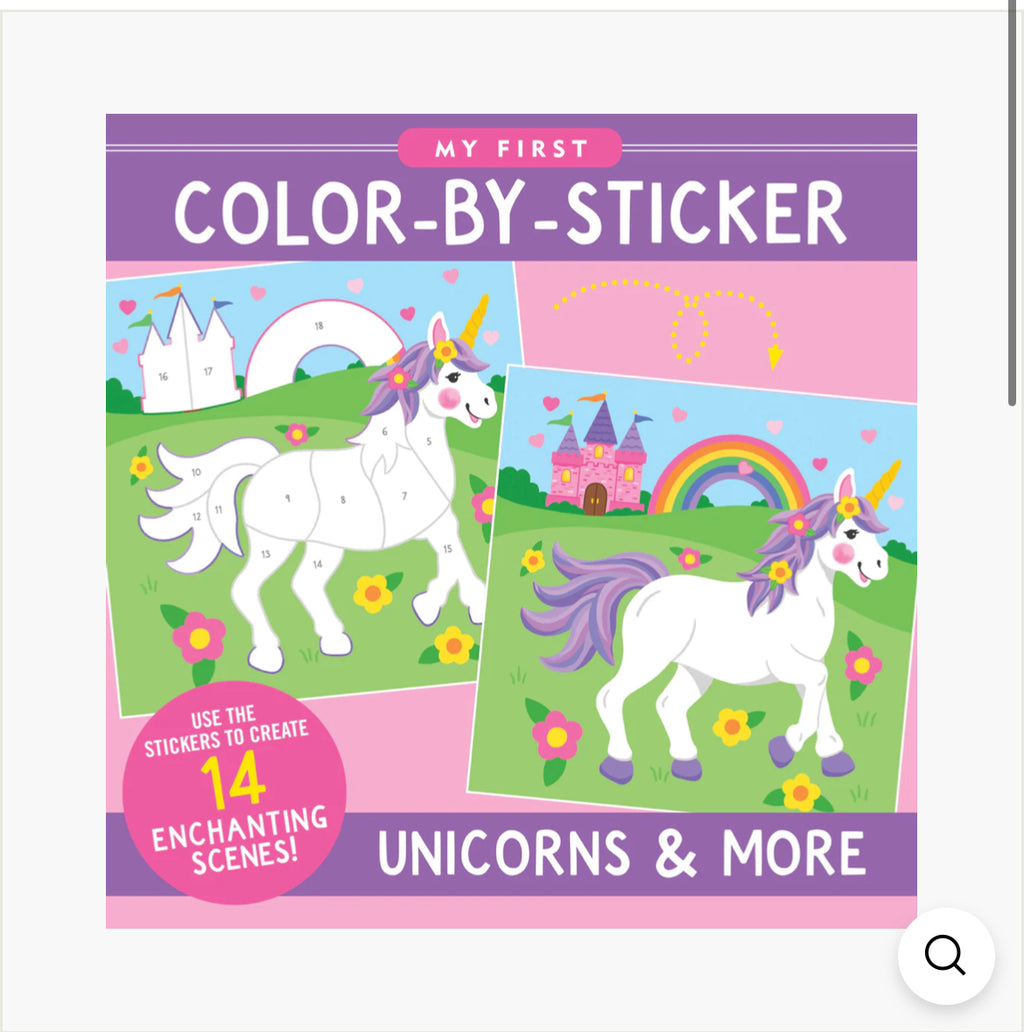 My First Colour-By-Sticker UNICORN