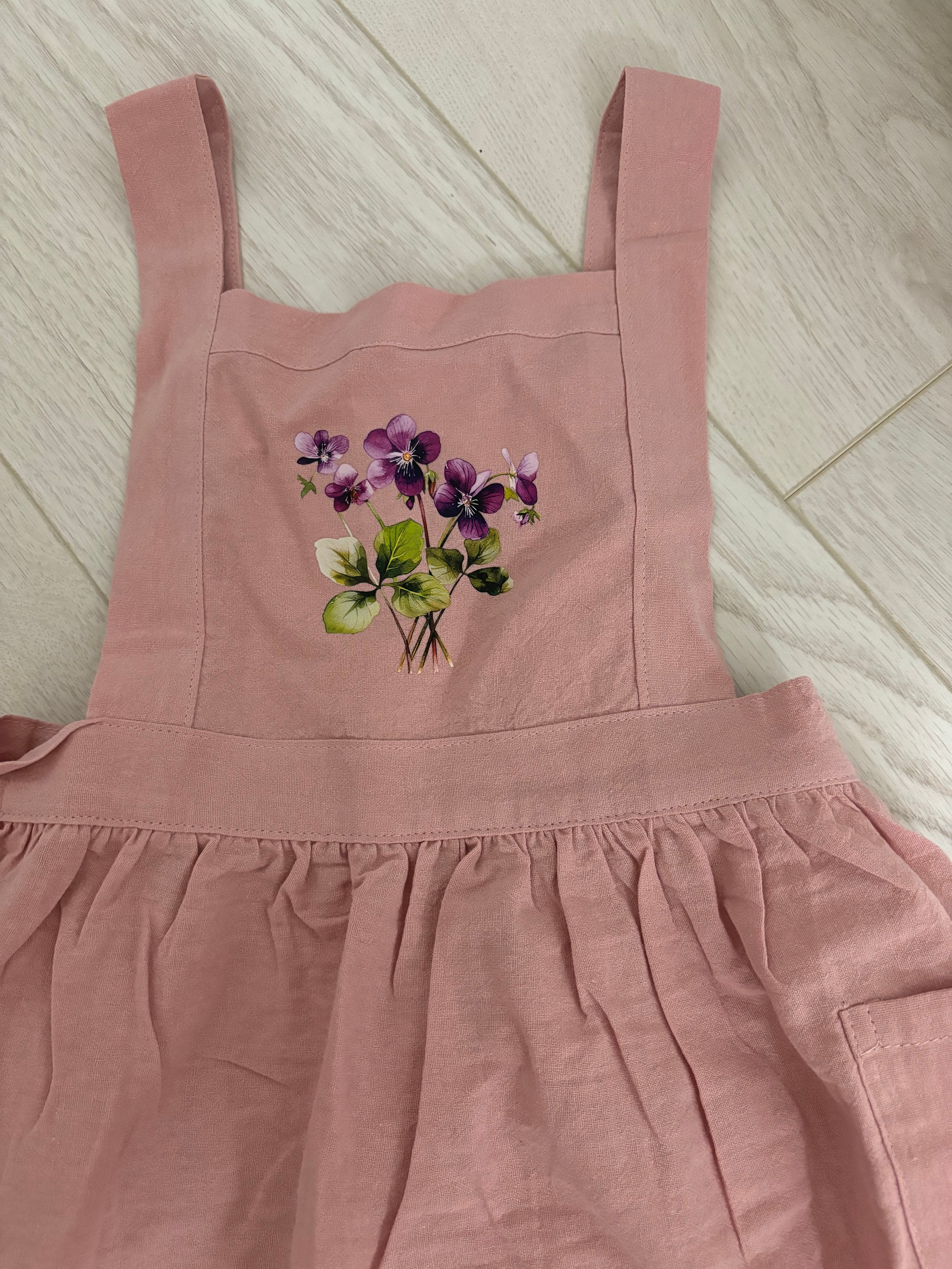 Toddler Apron •Tie Back•