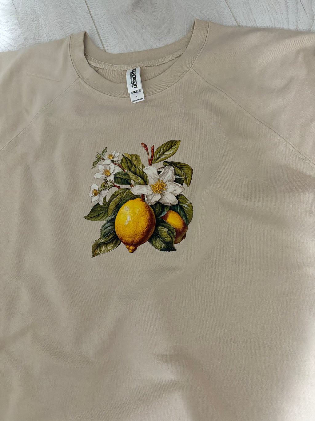 Lightweight Vintage Fruit Sweater