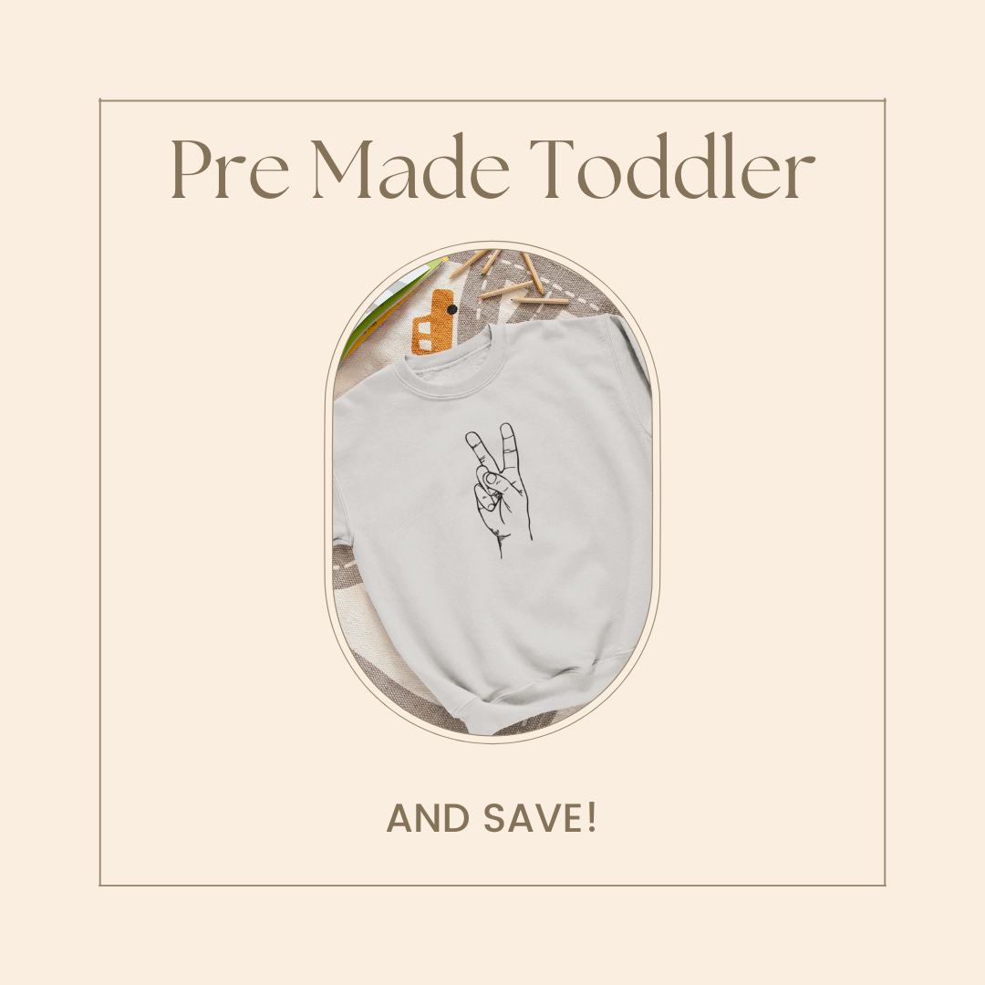 Pre Made Toddler (multiple options) - andoveco