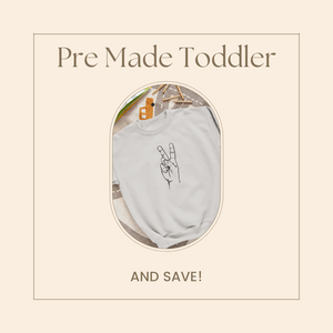 Pre Made Toddler (multiple options) - andoveco