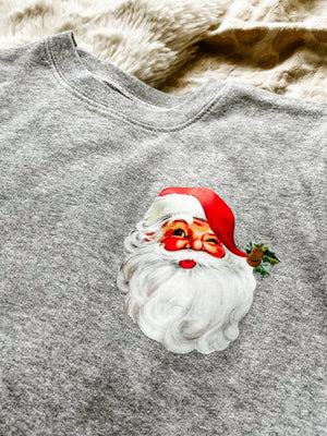 Vintage Santa Christmas Crewneck Sweater