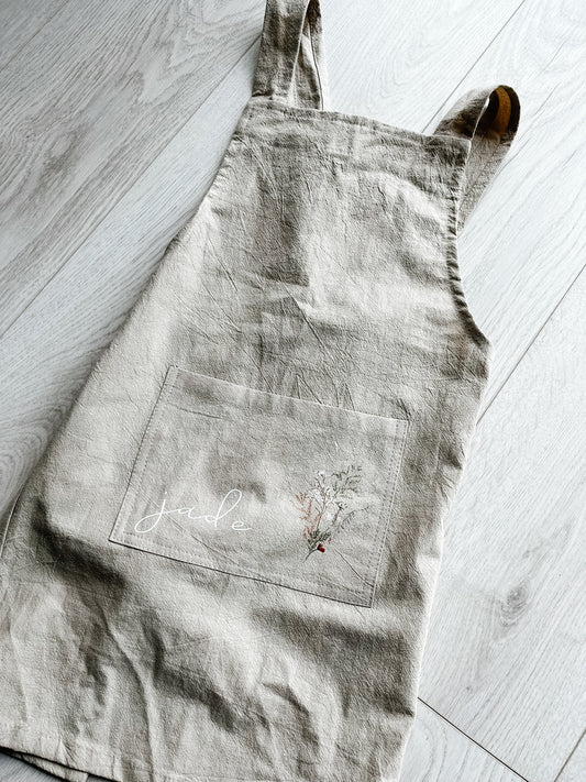 Cross Back Apron (Toddler-Adult)