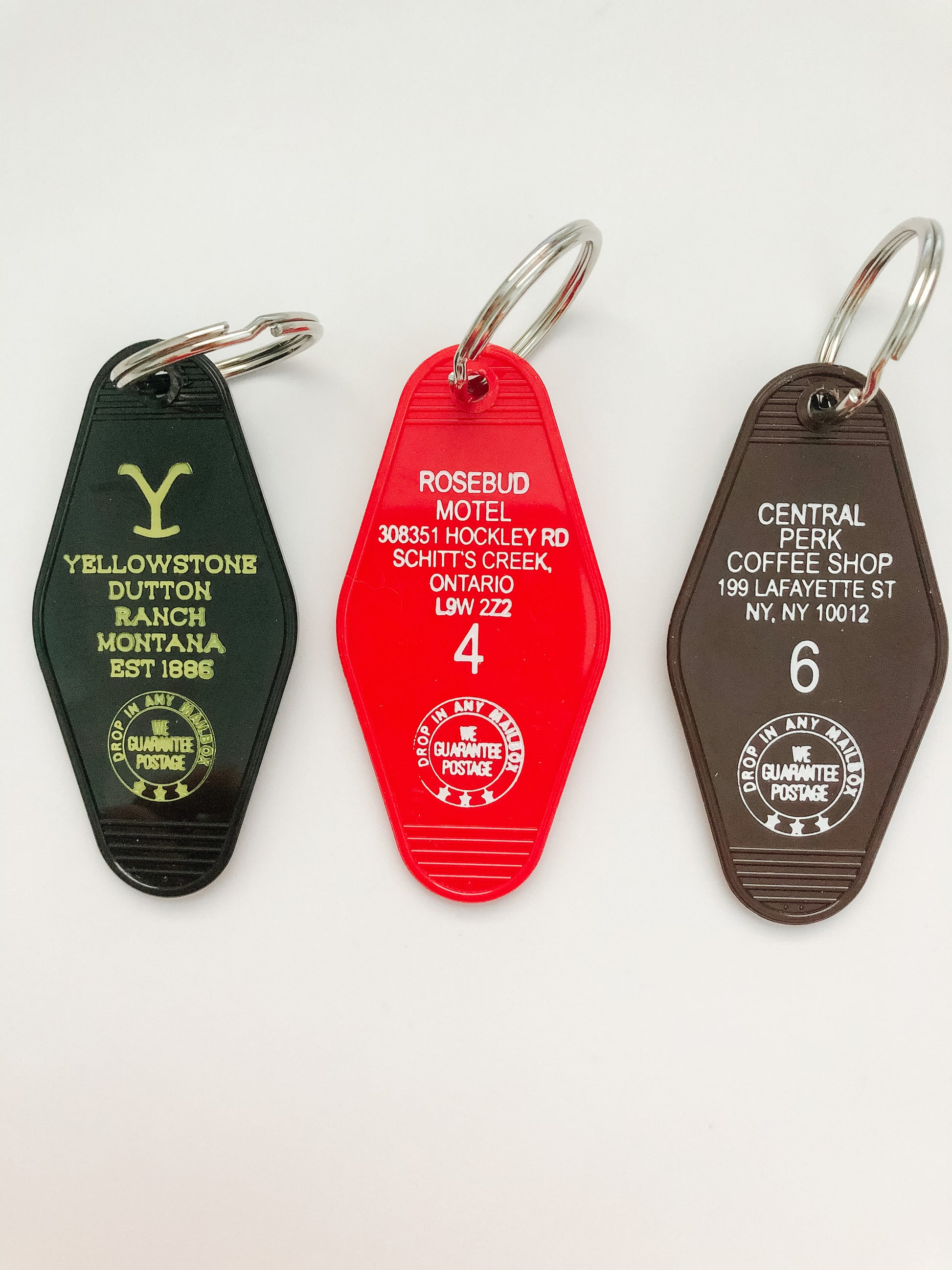 Motel Key Fob (7 options) - andoveco