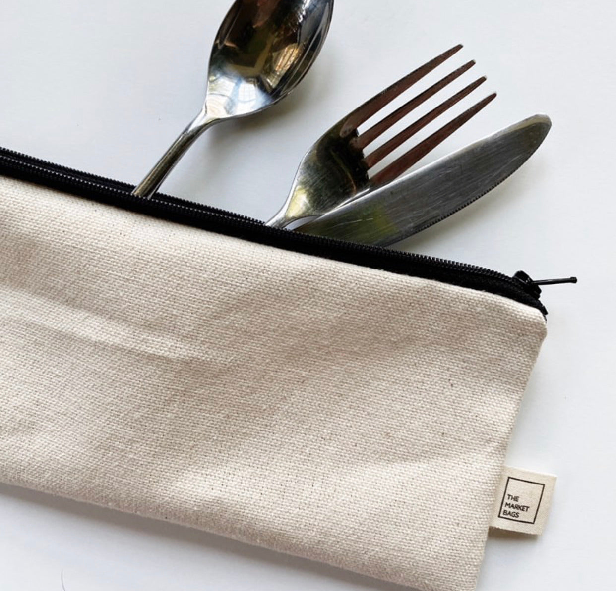 The Zippered Pouch x The Market Bags - andoveco