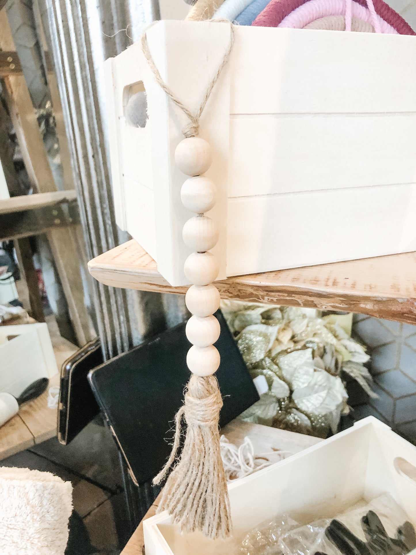 Beaded Hanging Tassel - andoveco