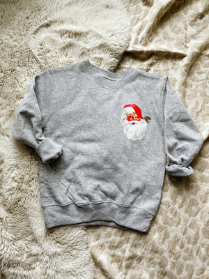 Vintage Santa Christmas Crewneck Sweaters and Onesies