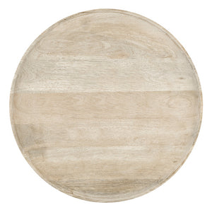 Wooden Round  Serving Platter - andoveco